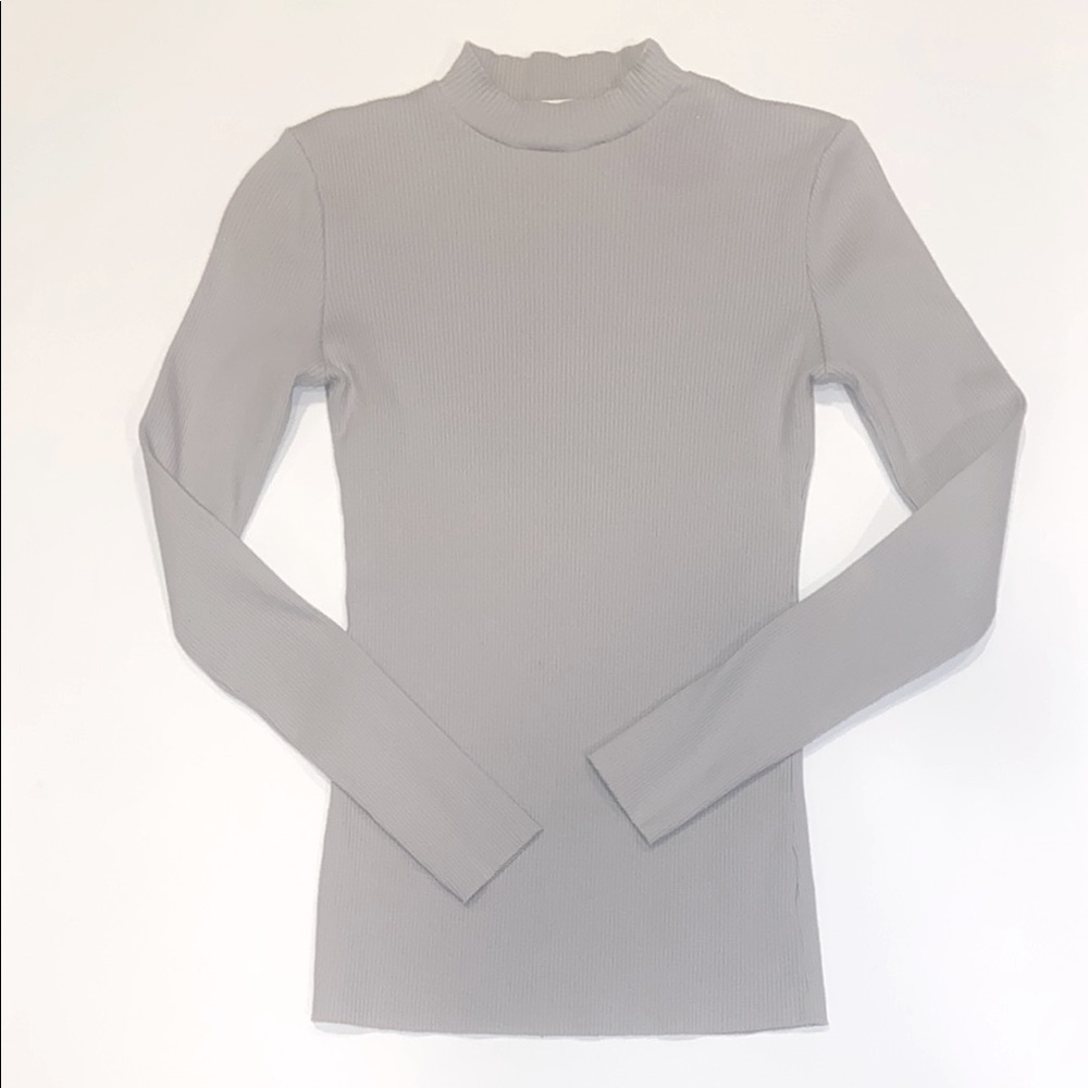 Mock neck top